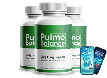 Pulmo Balance    3 Bottle Pack – 90 Day Energy & Metabolism Support Supplement